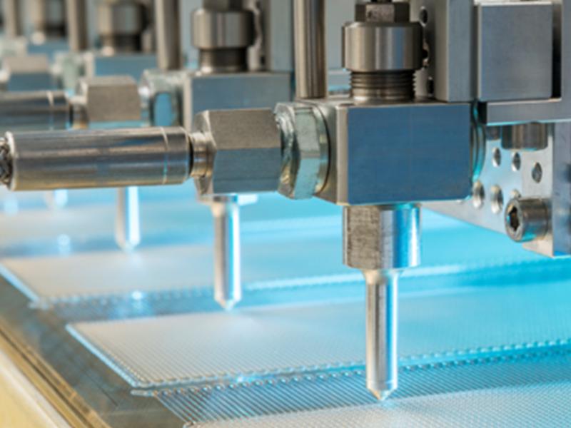 3D-Silikongitter in Serienproduktion